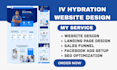 build iv hydration website iv therapy website medical website iv hydration leads