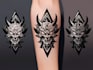create a traditional or old school style tattoo design