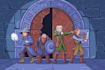 draw your dnd group party illustration