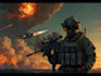 draw military themed illustrations