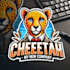 do create animated cheetah mascot logo with dynamic effects