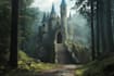 make landscape concept art, fantasy illustration