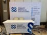 design trade show banner, backdrop, exhibition booth