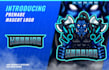 design high quality mascot axes logo