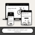 create a responsive website with HTML, CSS, js, react