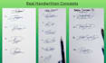 design a real handwritten signature logo or autograph