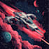 do design a spaceship, sci fi illustration and sci fi art