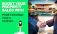 do professional real estate video editing  24 hour delivery