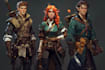 do character art, dnd, and game art