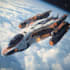 make a sci fi spaceship model