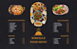 do menu design, digital menu, digital screen or menu board