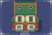 pixel art house and building designs