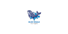 design a unique and captivating whale logo