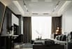 modernize 3d interior design,living room render, architect visualization,blender