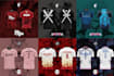 create unique anime football jersey design