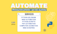 automate web tasks for you using selenium