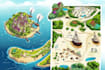 make fantasy cartography map vector map 2d isometric illustration map design
