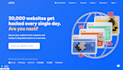 create modern landing page design