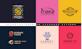 create modern minimalist logo design for your business
