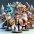 do design aaa quality game assets, graphics, art