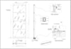 design your door wardrobe kitchen shop drawing and 3d render