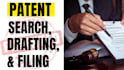 do patent search,  patent drafting and filing