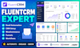 setup fluentcrm email automation and wordpress CRM