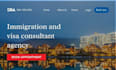 design responsive immigration website immigration consultant website