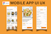 create UI UX design for mobile apps in figma