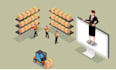2d 3d isometric explainer video, 3d isometric animation, isometric illustration
