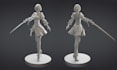 model a 3d character