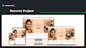 develop frontend website with react, next js, and tailwind