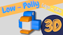 create low poly 3d models