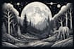 create awesome linocut illustration art