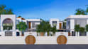 design house exterior model, 3d rendering, walkthrough