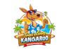 do modern traveling ,kangaroo ,logo