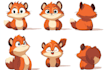 draw cute cartoon animal character