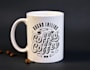 create custom coffee mug designs with amazing typography