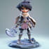 make a game character art and dnd character art
