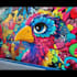 do creative doodle wall art, canvas, mural, graffiti