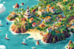do isometric maps and illustrations