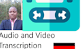 transcribe or subtitle your german audio and video manually