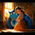 create a disney pixar art style illustration with ai
