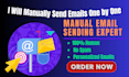 manually send emails one by one