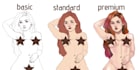 create nsfw, sexy, sfw art