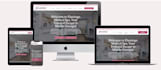 create a professional, modern business website