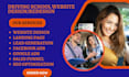 driiving school website driving school landing page driving school redesign