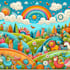 design a 2d cartoon character