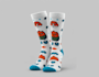 design custom and unique socks design
