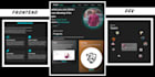 build web app and fix broken code using HTML CSS and javascript